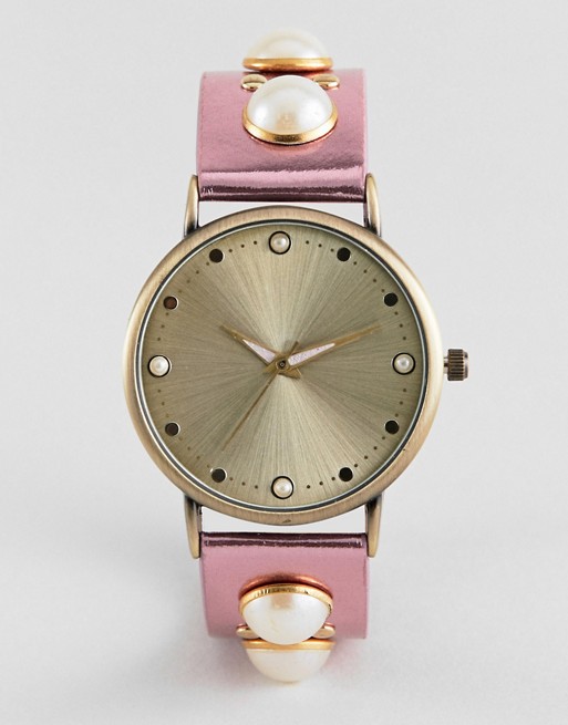 Fashion lady leather watch