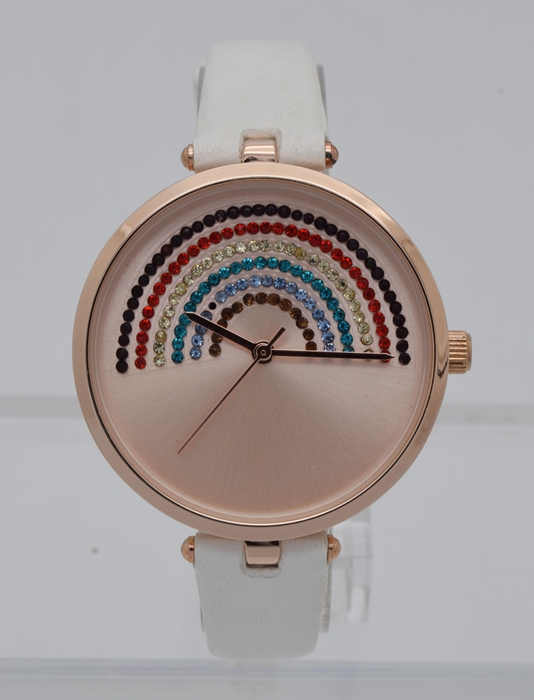 lady  leather  watch