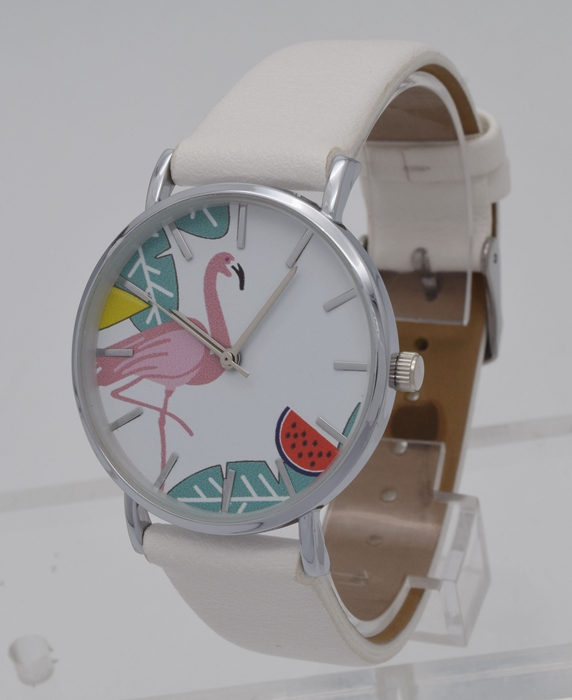 lady  leather  watch