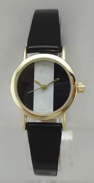 lady  leather  watch