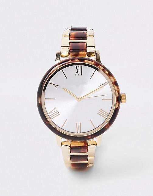 lady  leather  watch