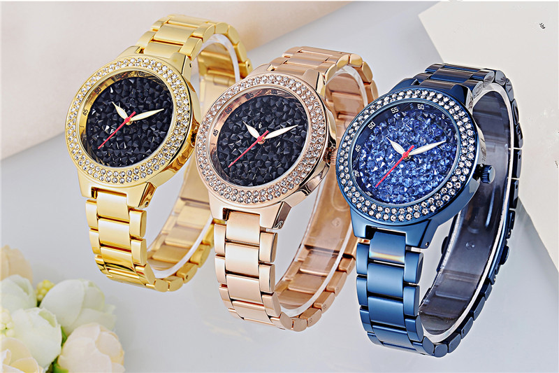 lady  leather  watch