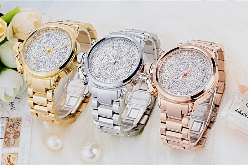 lady  leather  watch