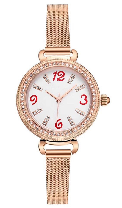 lady  leather  watch