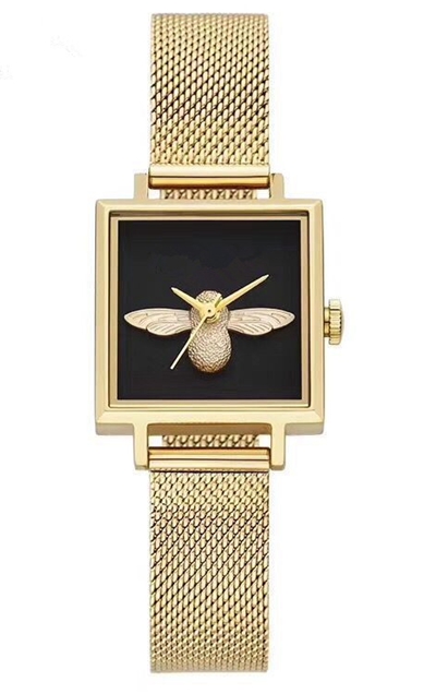 lady  leather  watch