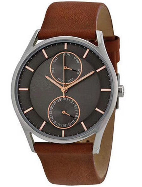 men leather  watch