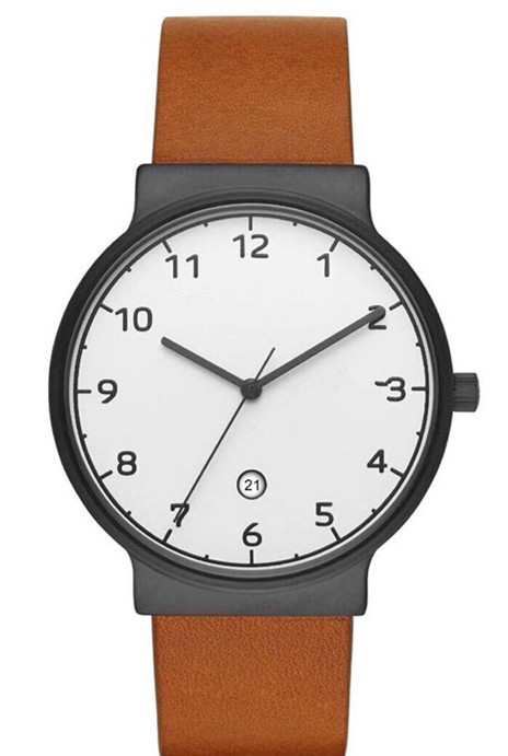 men leather  watch