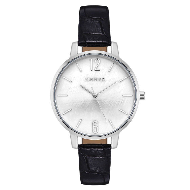 lady PU leather  watch