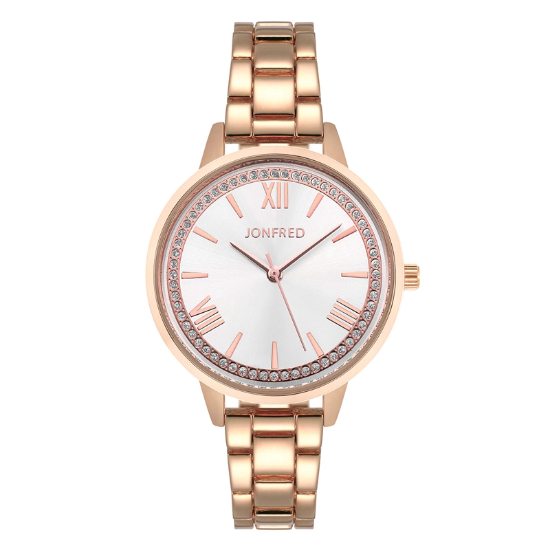 lady PU leather  watch