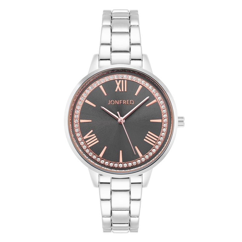 lady PU leather  watch
