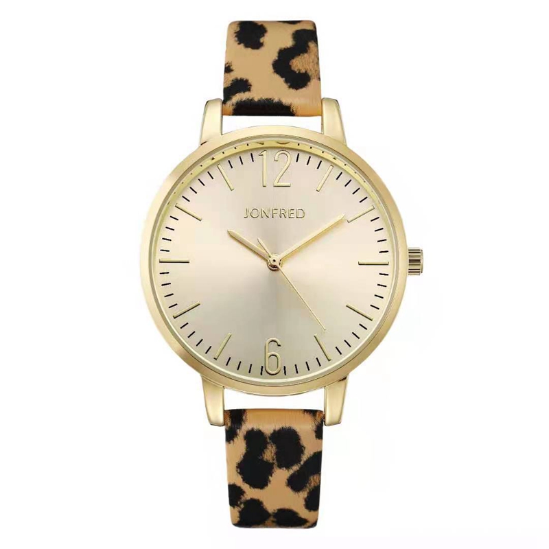 lady PU leather  watch