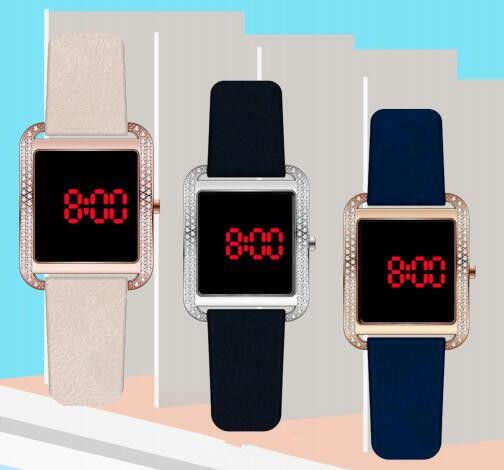 Digital and LED watches